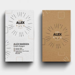 Textured Visiting Cards - Image 2